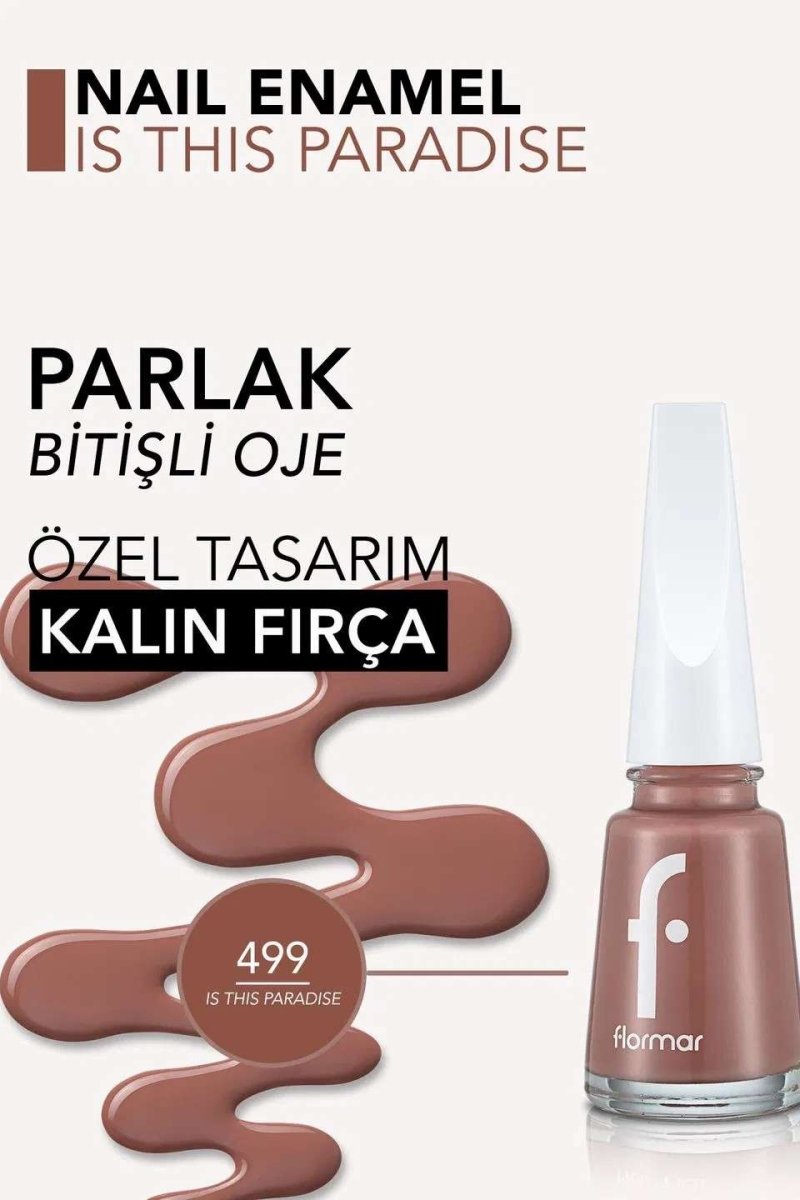 Flormar Nail Enamel | فلورمار صبغ اظافر 499 - EROS STORE