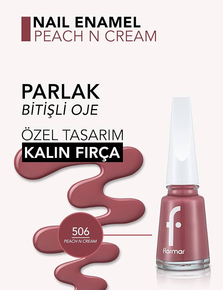 Flormar Nail Enamel | فلورمار صبغ اظافر 506 - EROS STORE