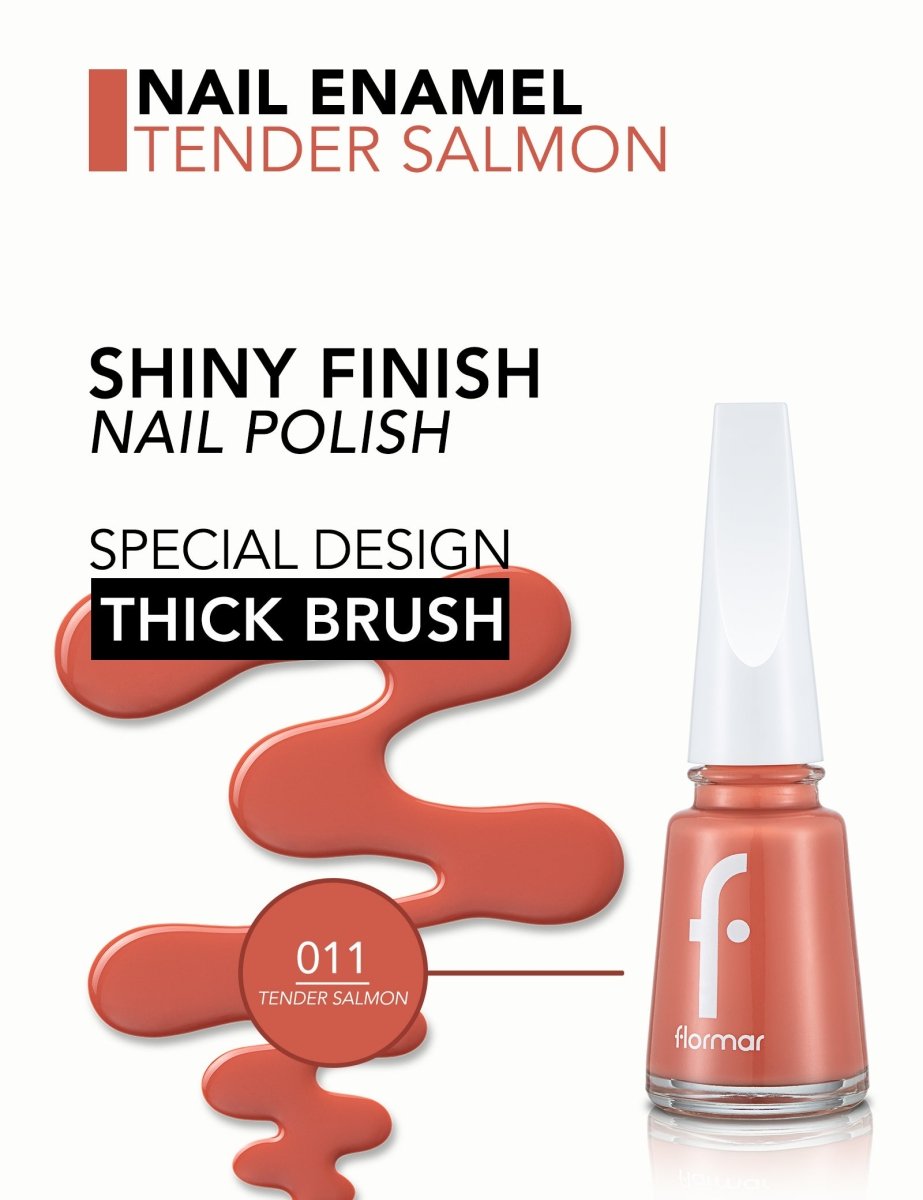Flormar Nail Enamel | فلورمار صبغ اظافر 011 - EROS STORE