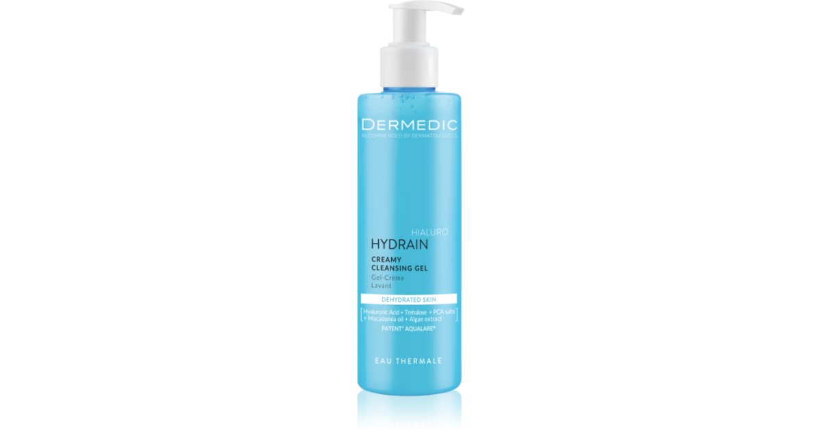 غسول هايدرين للبشرة الجافة من ديرميديك | Dermedic Hydrain Cleansing Gel for Dry Skin 200 مل - EROS STORE