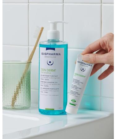 غسول تين ديرم للحساسة من إيزيس فارما 250 مل | ISIS PHARMA Teen Derm Sensitive Cleanser 250ml - EROS STORE