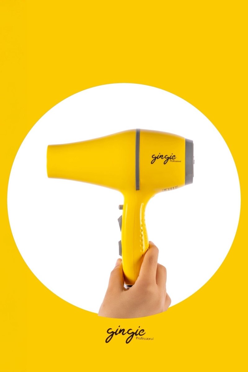 gingie The Rapido Lighter.Hotter.Quieter - 3000w | جنجي مجفف شعر 3000 واط 3000 واط - EROS STORE