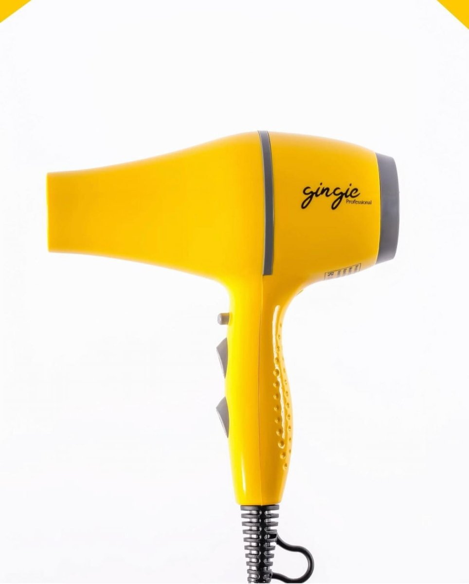 gingie The Rapido Lighter.Hotter.Quieter - 3000w | جنجي مجفف شعر 3000 واط 3000 واط - EROS STORE