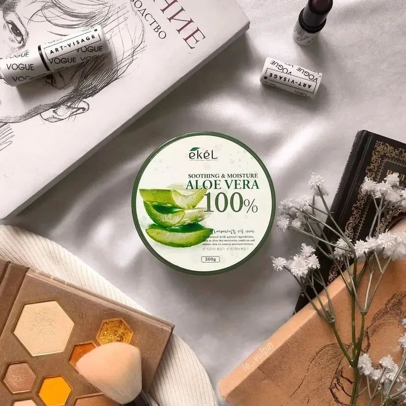 جل الصبار للوجه والشعر من أيكل | Ekel Aloe Vera Gel 300 مل - EROS STORE