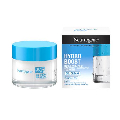 جل كريم للترطيب من نيتروجينا للبشرة الجافة والمختلطة | Neutrogena Hydro Boost Gel - Cream for Dry and Combination Skin 50 مل - EROS STORE
