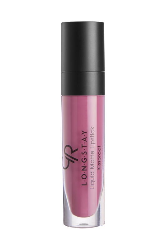 Golden rose Long stay Liquid Matte Lipstick - 5.5ml |كولدن روز أحمر شفاه سائل مطفي يدوم طويلاً - 5.5 مل 22 - EROS STORE
