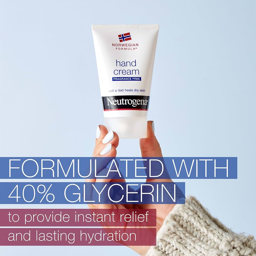 Hand Cream Norwegian Formula Fragrance Free – 56g | كريم اليد نرويجي بدون عطر – ٥٦ جرام 56g - EROS STORE