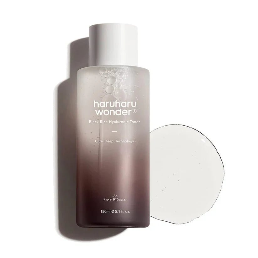 هاروهارو وندر تونر بالأرز الأسود للبشرة الدهنية - 150 مل | Haruharu Wonder Black Rice Hyaluronic Toner - 150ml 150 مل - EROS STORE