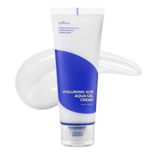 ISNTREE Hyaluronic Acid Aqua gel cream - 100ml | إيسنتري كريم جل هيالورونيك اسيد مرطب للوجه - 100 مل 100 مل - EROS STORE