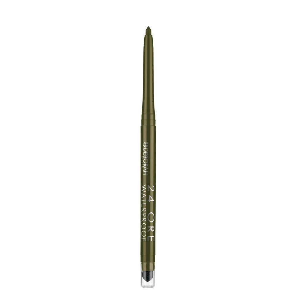 قلم عيون مقاوم للماء من ديبورا | Deborah Waterproof Eyeliner Pencil 05 اخضر ذهبي - EROS STORE