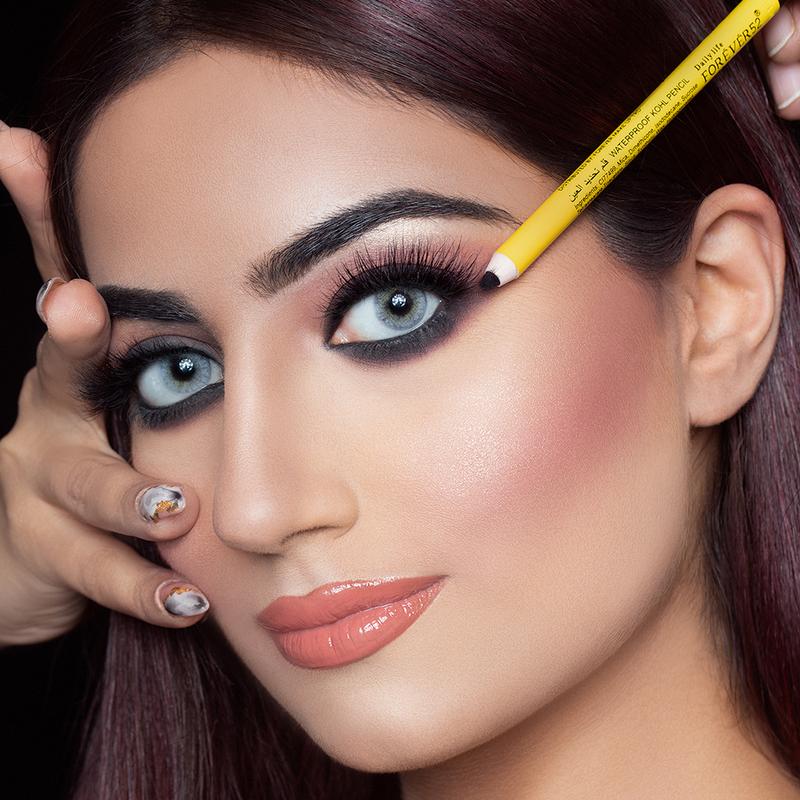 قلم كحل مقاوم للماء - KWP من فوريفر 52 | Forever52 Waterproof Kohl Pencil KWP اسود - EROS STORE
