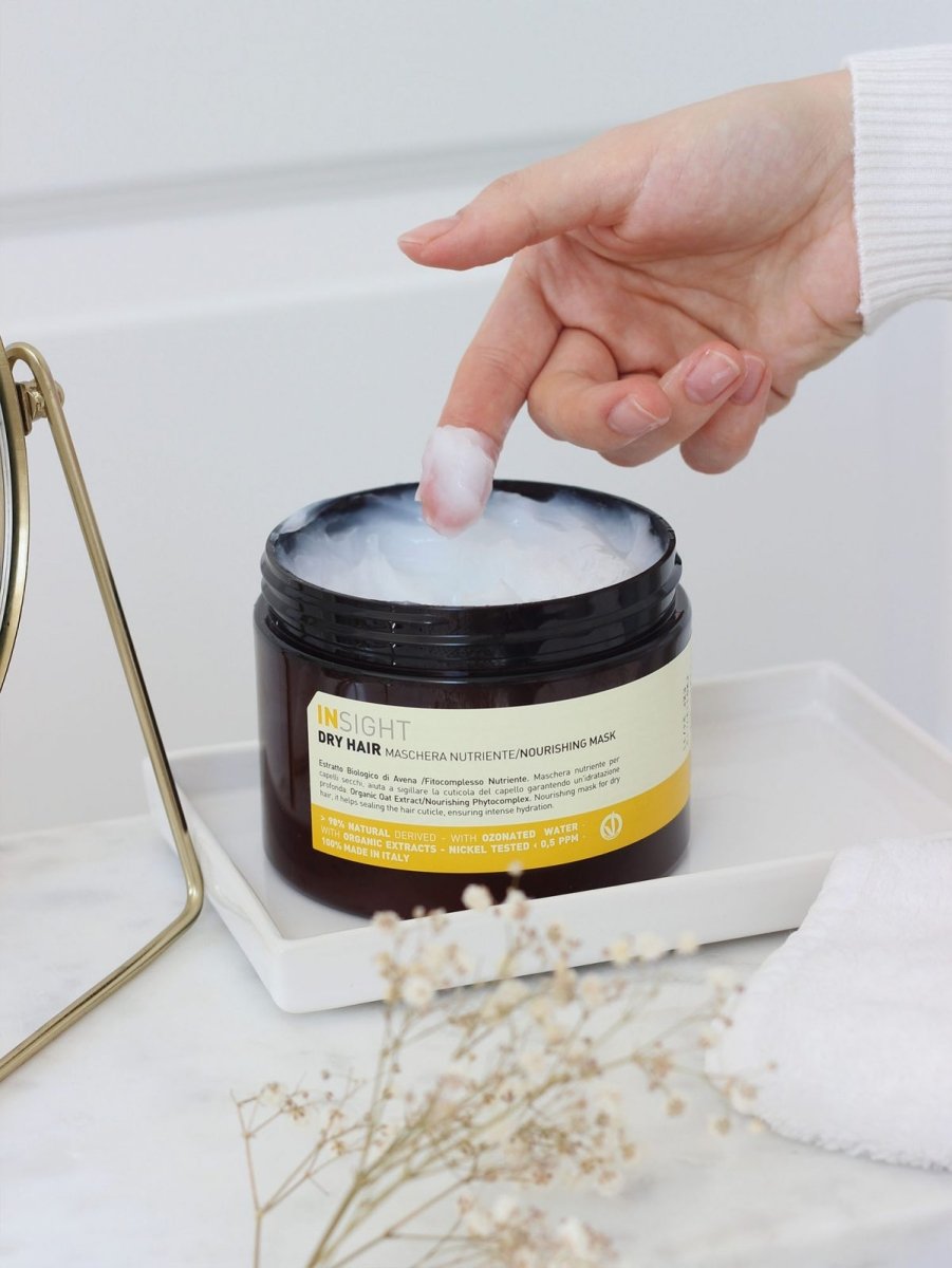قناع إنسايت لترطيب الشعر الجاف - 500 مل | INSIGHT Dry Hair Mask 500ml 500 مل - EROS STORE