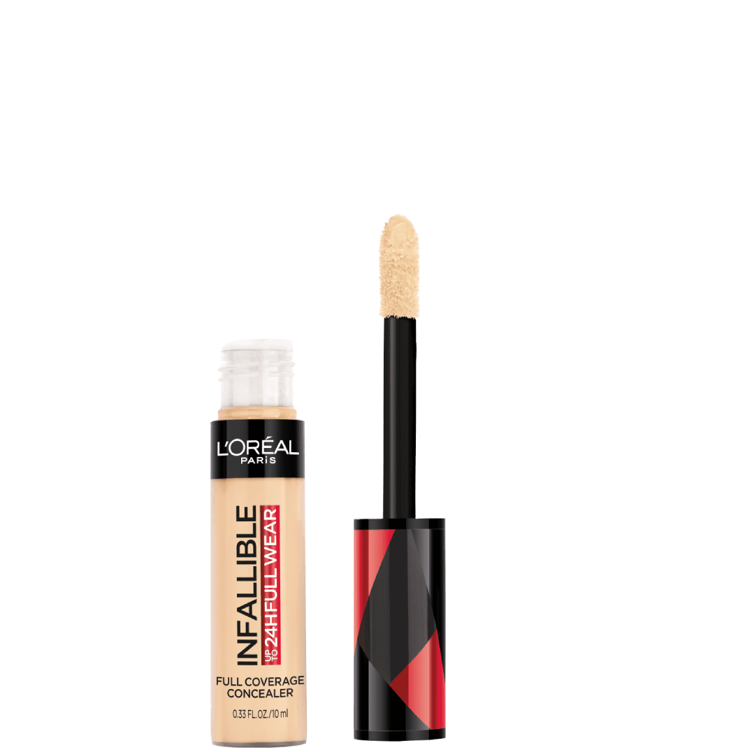 كونسيلر كامل الثبات حتى 24 ساعة من لوريال | L'Oréal Infallible Full Wear Concealer 24H 323 fawn - EROS STORE