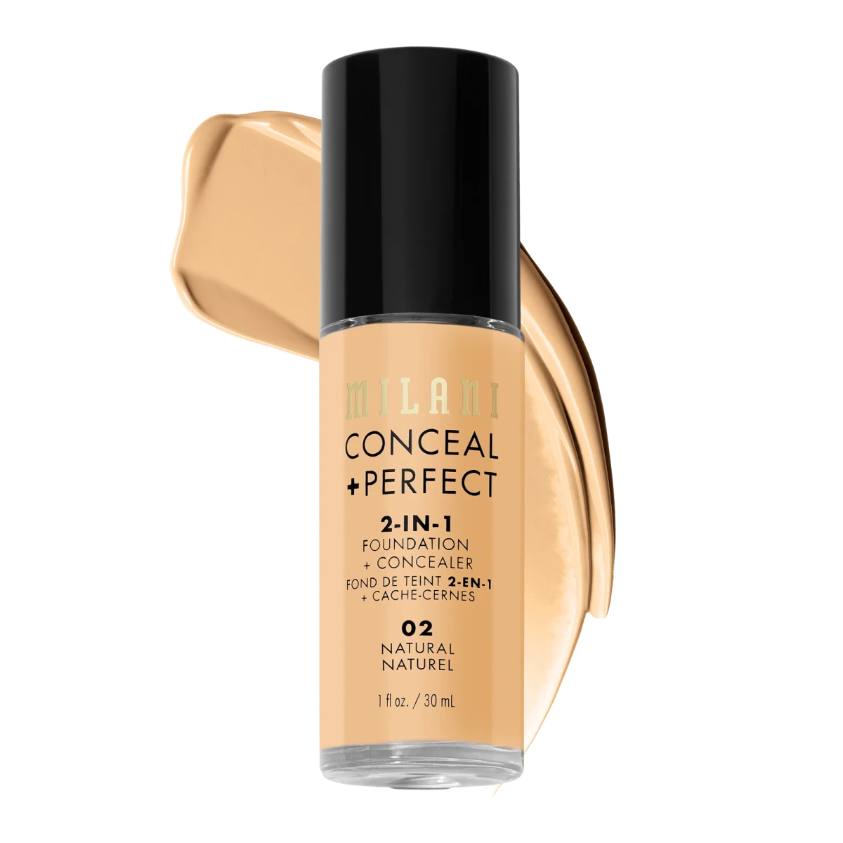 كونسيلر + كريم أساس وخافي عيوب مثالي 2 في 1 من ميلاني | Milani 2 - in - 1 Concealer + Foundation 02 NATURAL - EROS STORE