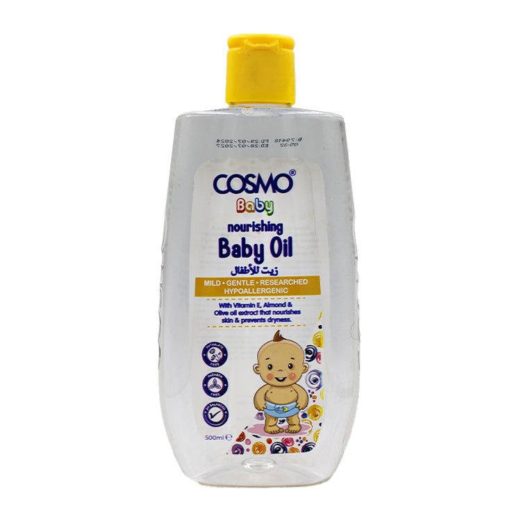 كوزمو زيت للاطفال – COSMO baby oil 500ml 500 مل - EROS STORE