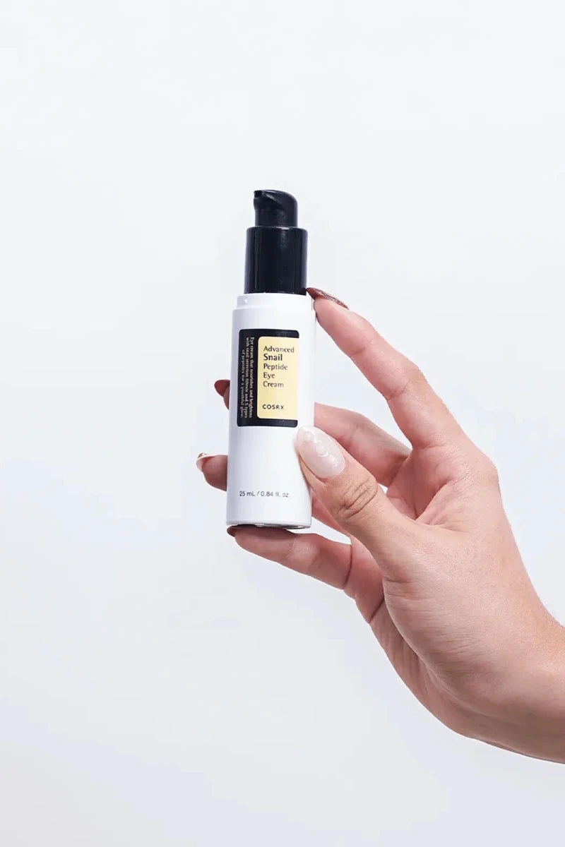 كريم العين المتطور بخلاصة الببتيد والحلزون من كوزركس - 25 مل | COSRX Advanced Snail Peptide Eye Cream - 25ml 25 مل - EROS STORE