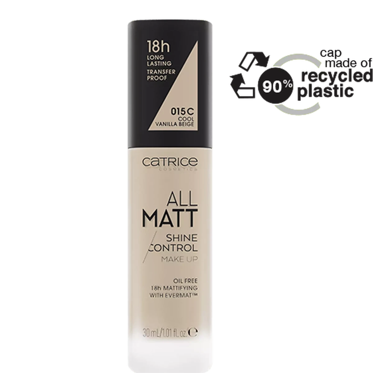 كريم أساس "أول مت بلس شاين كونترول" من كاتريس | Catrice All Matt Plus Shine Control Foundation 20 - EROS STORE