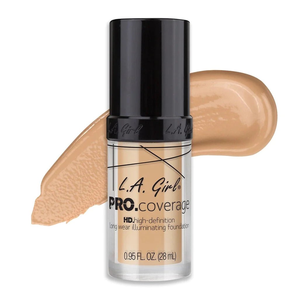 كريم أساس برو تغطية احترافية للبشرة الجافة من ال اي كيرل | LA Girl Pro Coverage Professional Coverage Foundation for Dry Skin 642 فير - EROS STORE