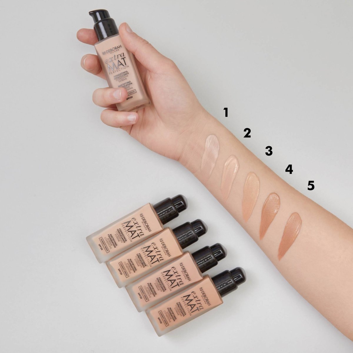 كريم أساس EXTRA MAT PERFECTION من ديبورا | Deborah Extra Mat Perfection Foundation Sand 3 - EROS STORE
