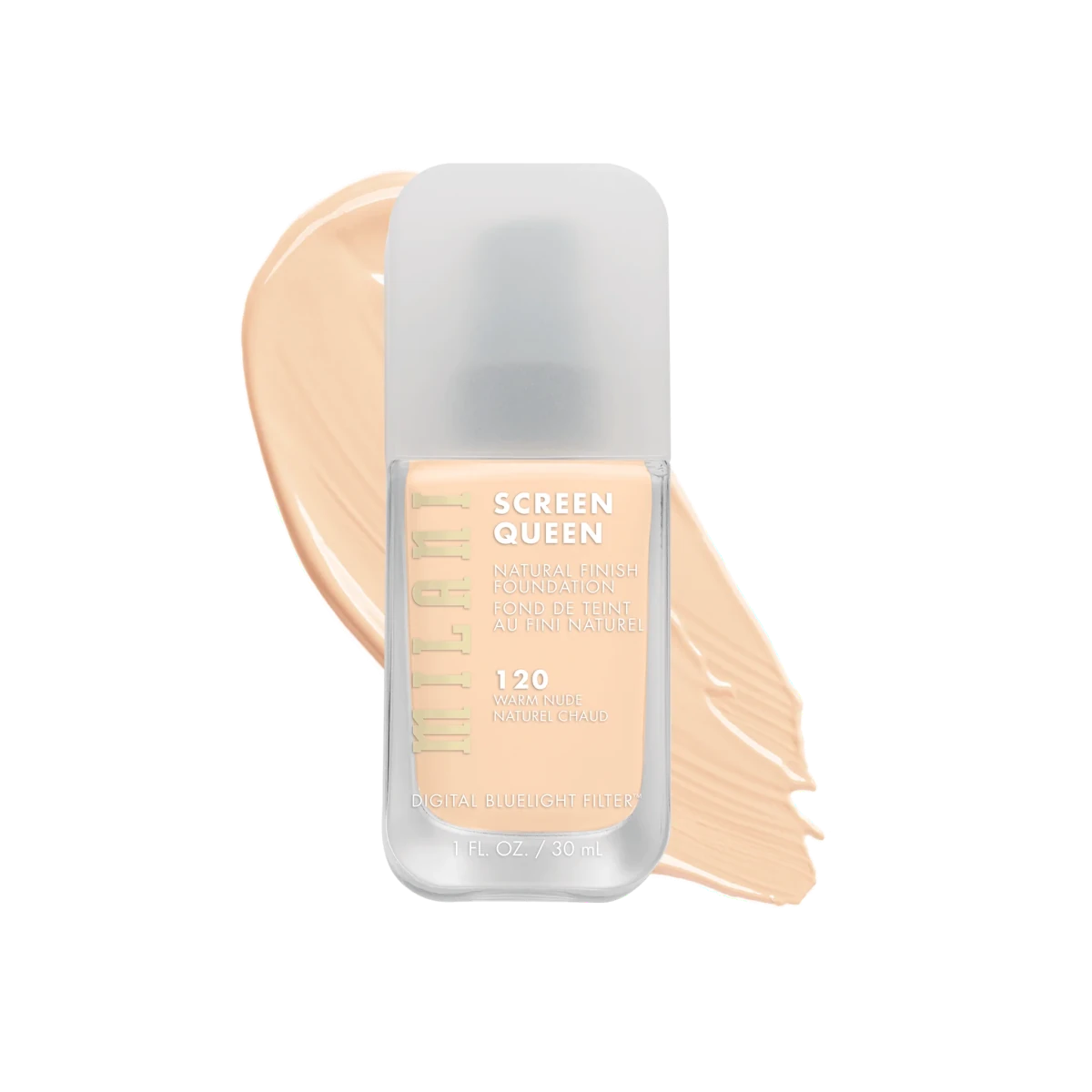 كريم أساس ميلاني سكرين كوين ذو اللمسة النهائية الطبيعية | Milani Screen Queen Natural Finish Foundation 120 - EROS STORE