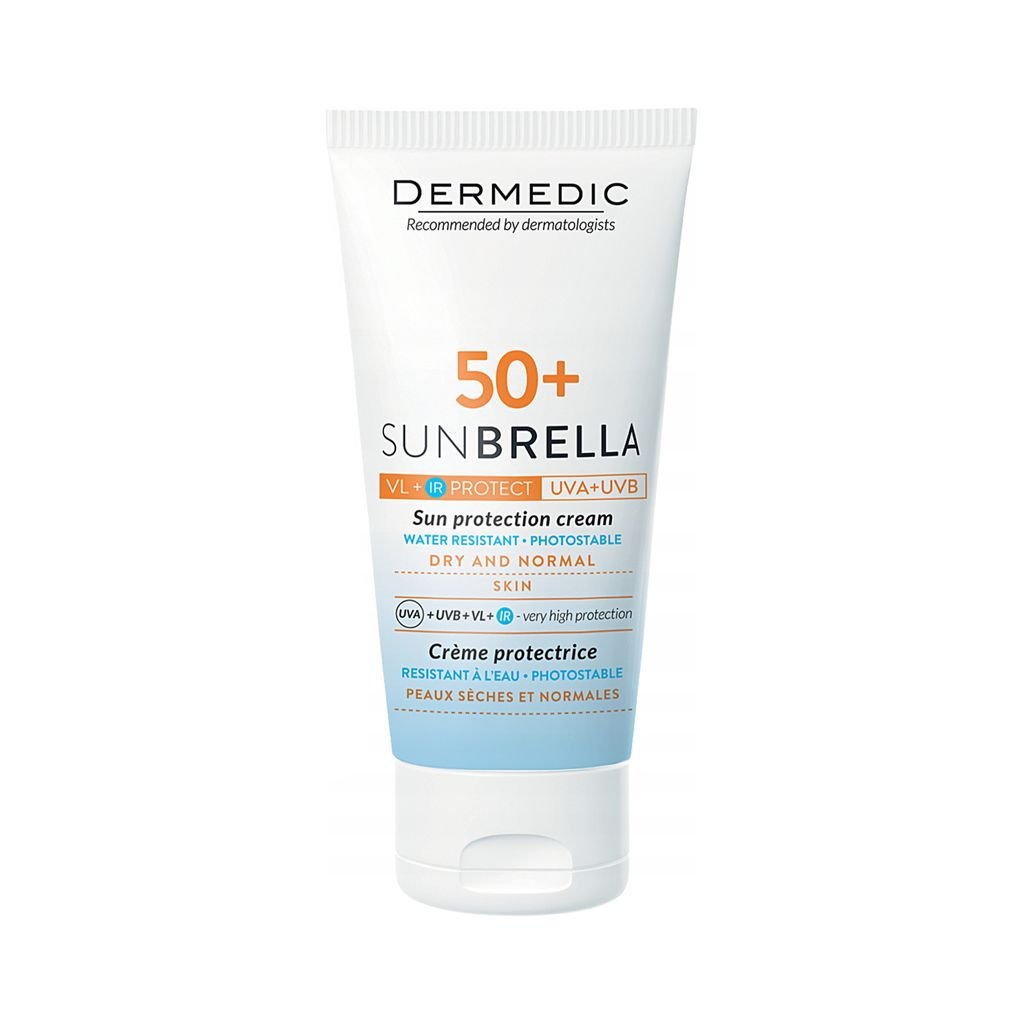 كريم حماية من الشمس للبشرة الجافة من ديرميديك | Dermedic Sun Protection Cream for Dry Skin SPF 50+ 50 مل - EROS STORE