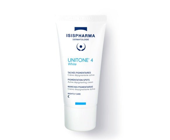 كريم يونيتون 4 لتفتيح التصبغات والبقع من إيزيس فارما | ISIS PHARMA Unitone 4 White 30 مل - EROS STORE
