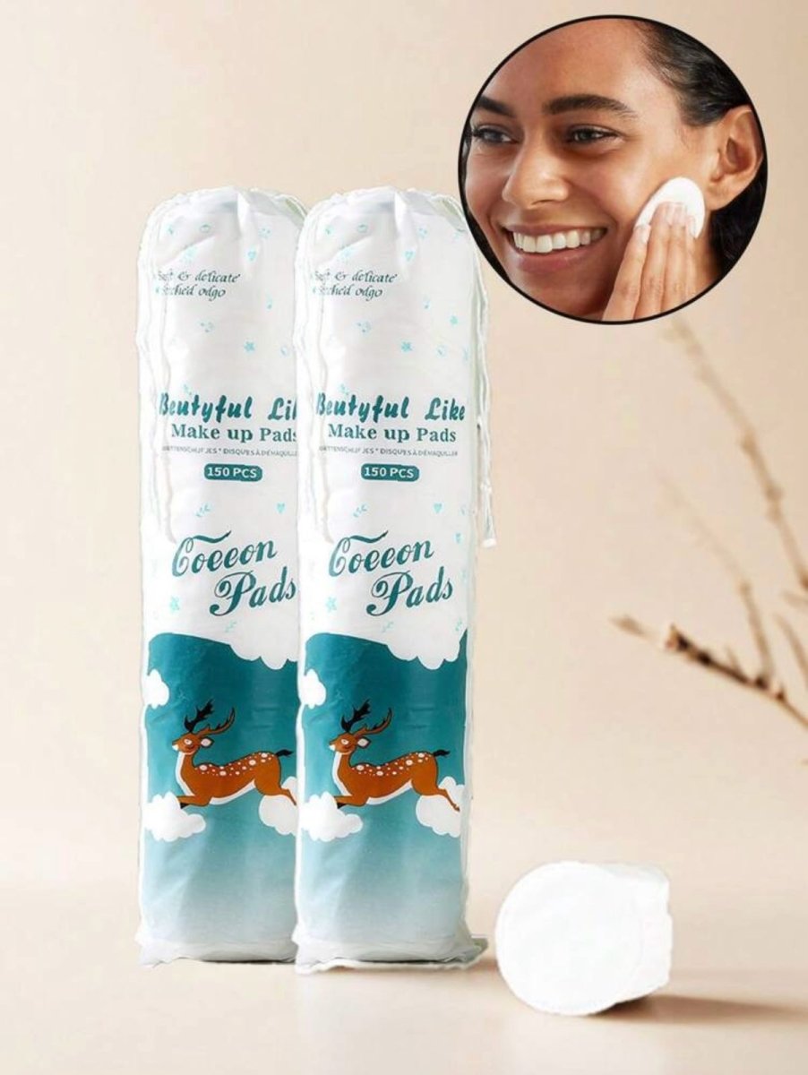 قطن مزيل مكياج | Cotton Pads for Makeup Removal 150 - EROS STORE