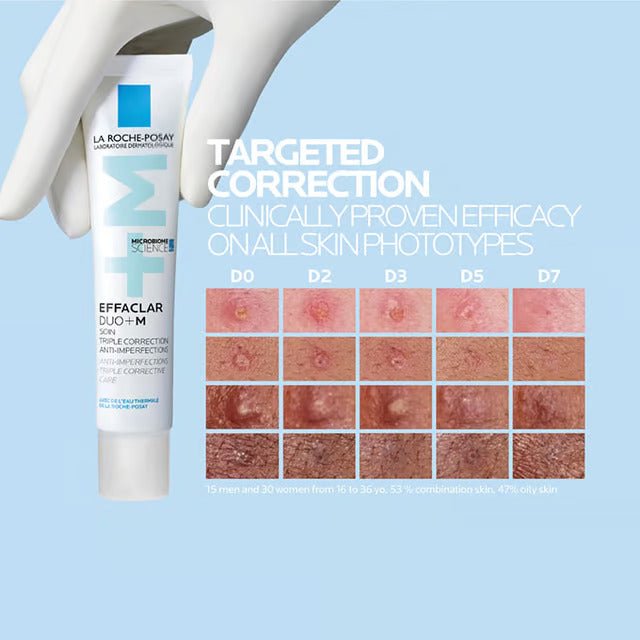 LA ROCHE - POSAY Effaclar Duo + M - 40ml | لاروش بوزيه كريم ايفيكلار + - 40 مل 30 مل - EROS STORE