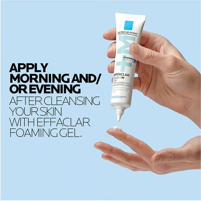 LA ROCHE - POSAY Effaclar Duo + M - 40ml | لاروش بوزيه كريم ايفيكلار + - 40 مل 30 مل - EROS STORE