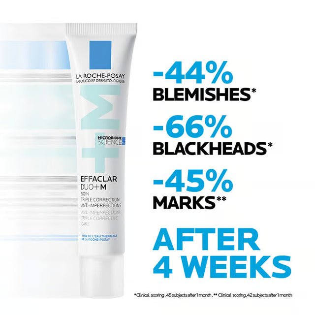 LA ROCHE - POSAY Effaclar Duo + M - 40ml | لاروش بوزيه كريم ايفيكلار + - 40 مل 30 مل - EROS STORE