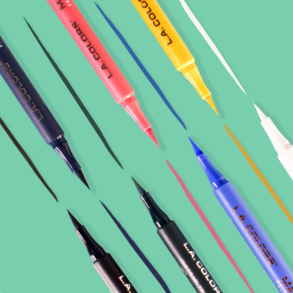 لاينر العيون الحساسة من ال اي كولور - نباتية ومريحة للعيون | L.A. Colors Sensitive Eyes Vegan Eyeliner CLE823 BLACK - EROS STORE