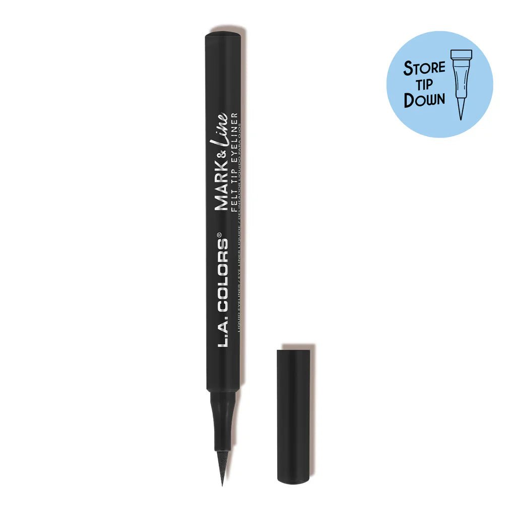 لاينر العيون الحساسة من ال اي كولور - نباتية ومريحة للعيون | L.A. Colors Sensitive Eyes Vegan Eyeliner CLE823 BLACK - EROS STORE