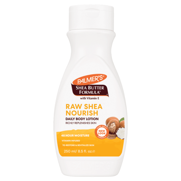 لوشن الجسم المغذي بزبدة الشيا الخام من بالمرز | Palmer's Raw Shea Nourish Body Lotion 250 مل - EROS STORE