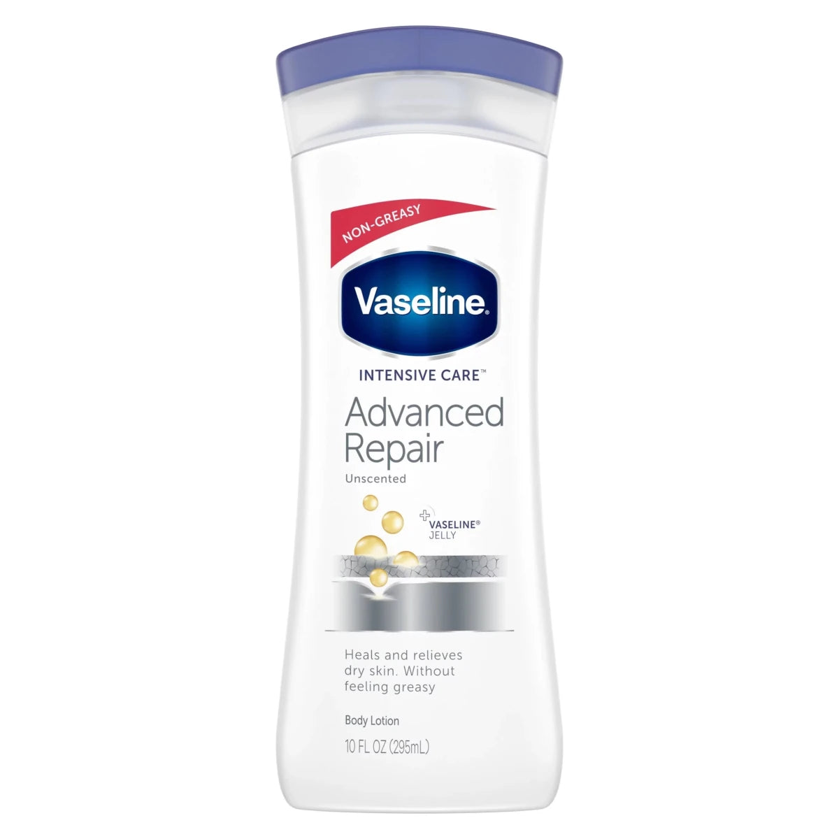 لوشن الجسم فازلين® للعناية المكثفة™ للإصلاح المتقدم وغير المعطر | Vaseline® Intensive Care™ Advanced Repair Unscented Body Lotion 400 مل - EROS STORE