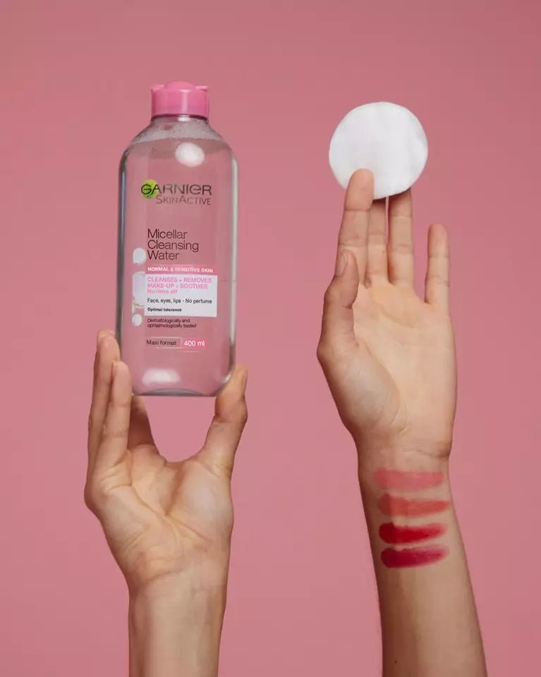 ماء ميسيلار المنظف للبشرة الحساسة من غارنييه | Garnier Micellar Cleansing Water for Sensitive Skin 400 مل - EROS STORE