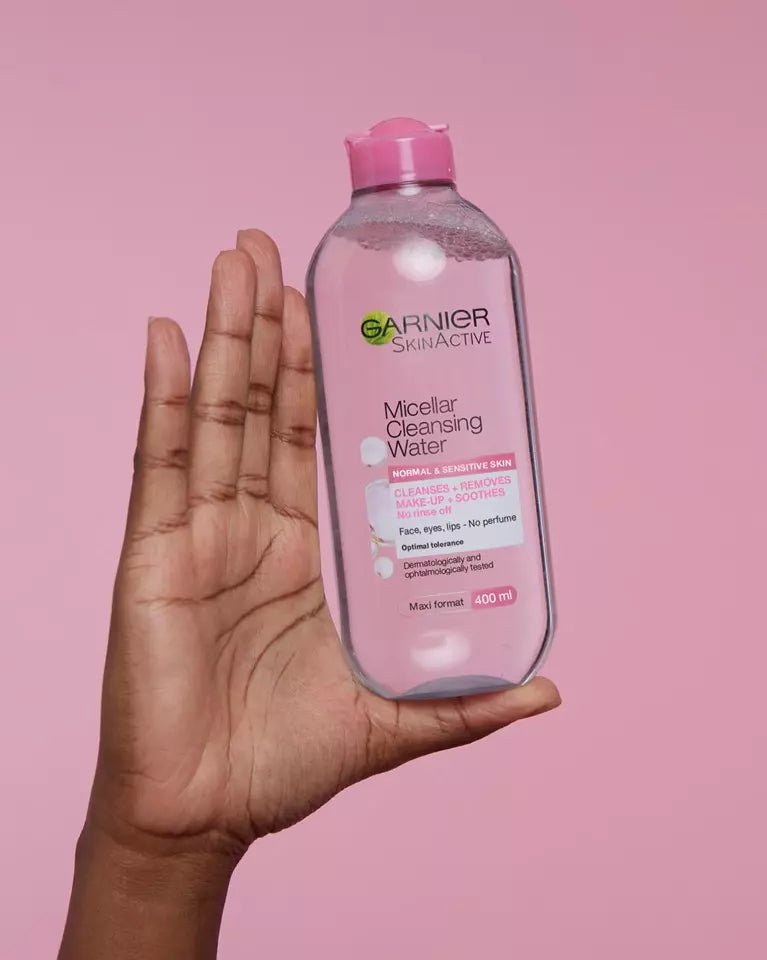 ماء ميسيلار المنظف للبشرة الحساسة من غارنييه | Garnier Micellar Cleansing Water for Sensitive Skin 400 مل - EROS STORE