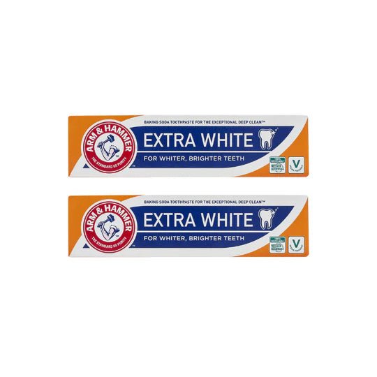 معجون أسنان أرم آند هامر إكسترا وايت - 125 غرام | Arm & Hammer Extra White Toothpaste - 125g - EROS STORE