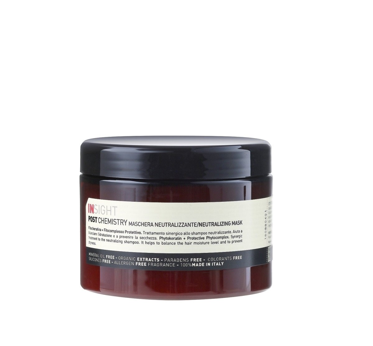 ماسك معالج للشعر التالف بسبب الأصباغ والمعالجة الكيميائية من إنسايت | INSIGHT Colored & Chemically Treated Hair Repair Mask 500 مل - EROS STORE