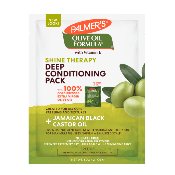 ماسك معالج للشعر بخلاصة زيت الزيتون والبروتين من بالمرز | Palmer's Olive Oil Deep Conditioning Protein Pack 60 غم - EROS STORE