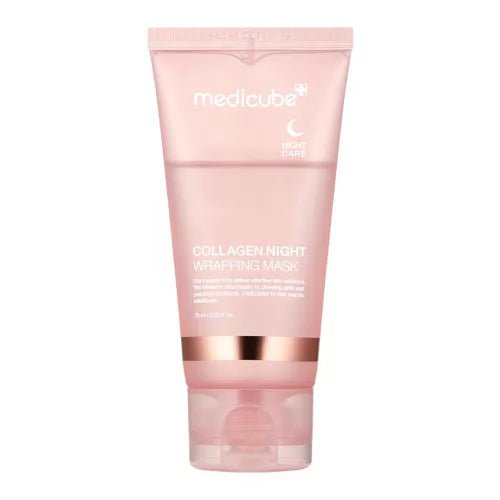 Medicube Collagen Night Wrapping Night Face Mask - 75ml | ميدي كيوب قناع الكولاجين الليلي للوجه - 75 مل 75 مل - EROS STORE
