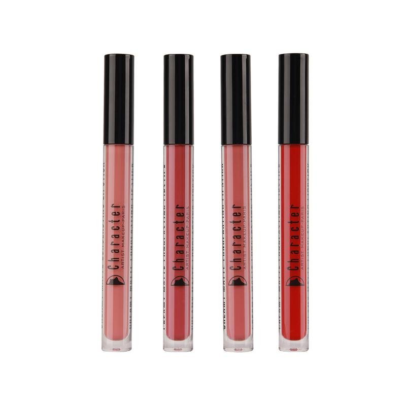 مجموعة أحمر شفاه مطفي من كاركتر | Character Matte Lipstick Set 1 - EROS STORE