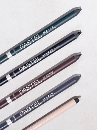 محدد عيون غير لامع مقاوم للماء يدوم طويلاً من باستيل | Pastel Long - Lasting Waterproof Matte Eyeliner بيج - EROS STORE