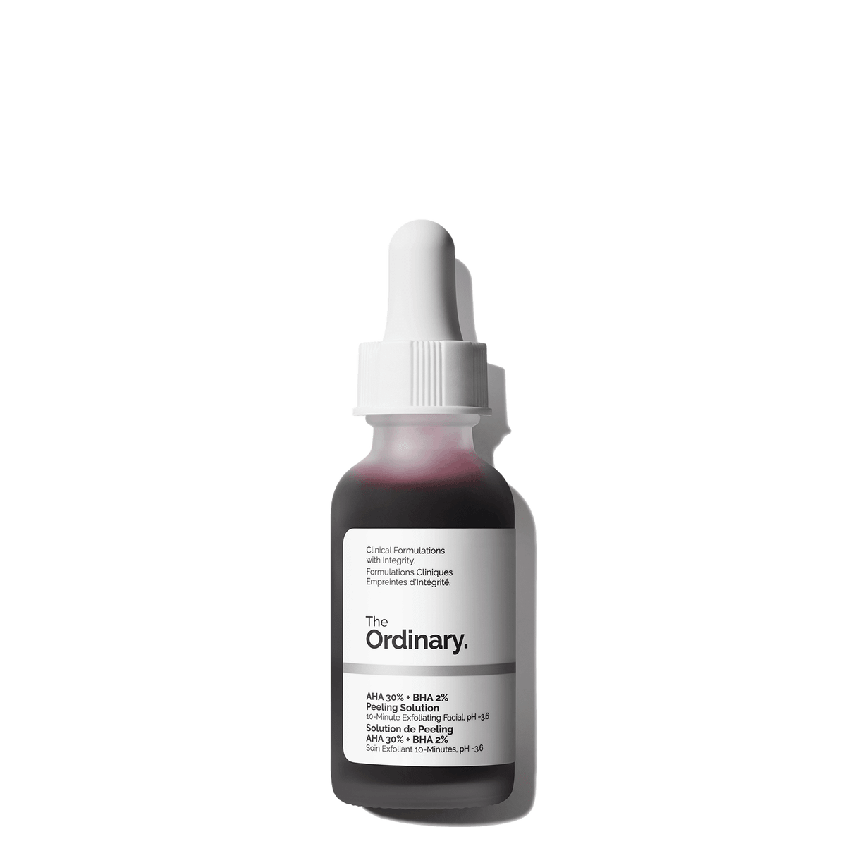 محلول التقشير 30% ألفا هيدروكسي أسيد + 2% بيتا هيدروكسي أسيد من ذا أورديناري | The Ordinary AHA 30% + BHA 2% Peeling Solution 30 مل - EROS STORE