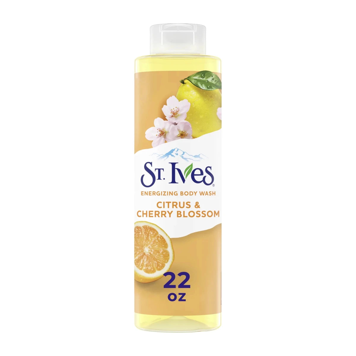 منظف غسول الجسم المنشط من ستيفز بالحمضيات وزهر الكرز | St. Ives Energizing Citrus & Cherry Blossom Body Wash 650 مل - EROS STORE