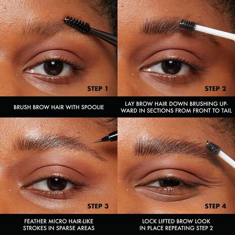 مصفف الحواجب الفوري BROW GLUE من نكس شفاف - EROS STORE