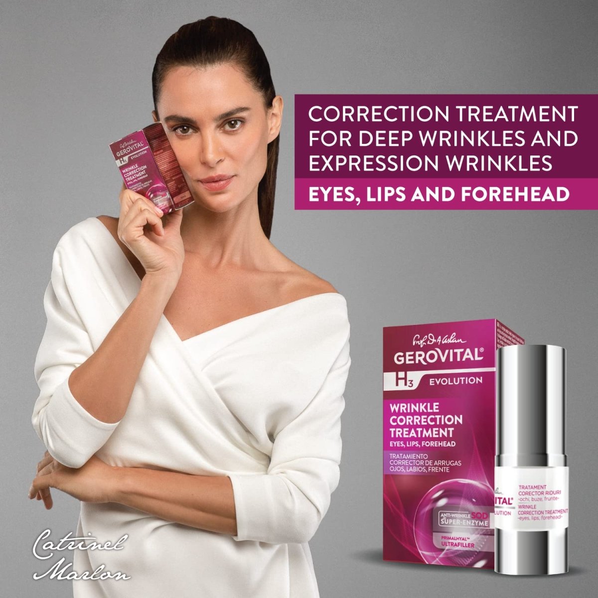 مصحح تجاعيد العيون من جيروفيتال | Gerovital H3 Evolution anti wrinkle eye contour 15 مل - EROS STORE