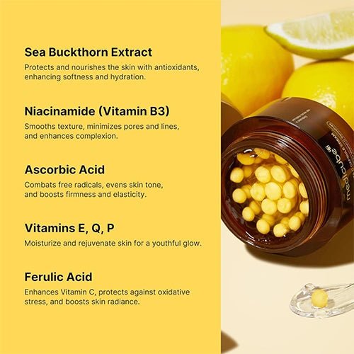 ميديكوب كريم كبسولة فيتامين سي العميق 55 مل | Deep Vita C Capsule Cream 55ml medicube 55g - EROS STORE
