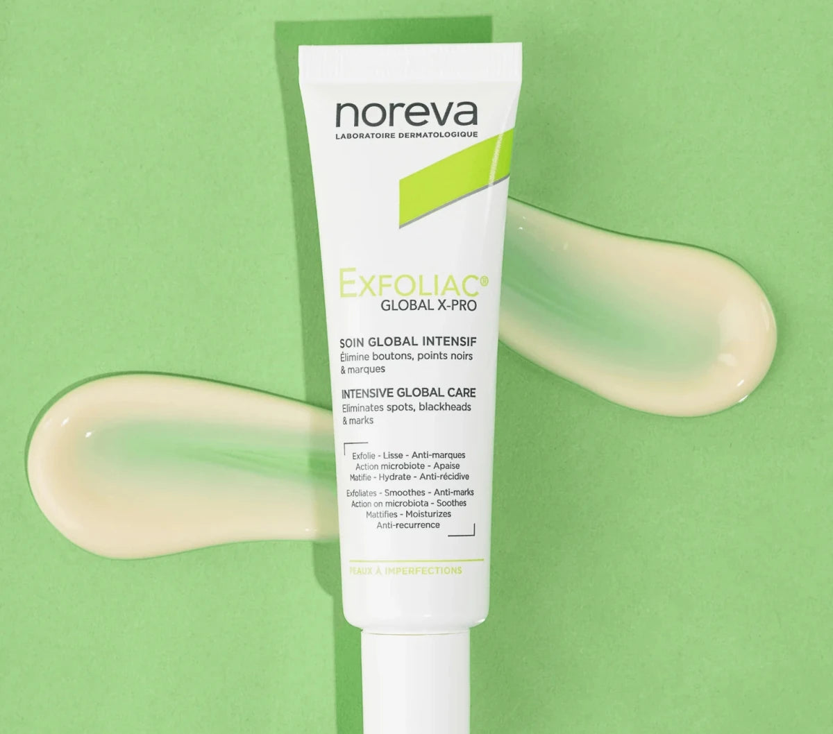 noreva Exfoliac Global X - Pro - 30ml | نوريفا كريم معالج لحب الشباب - 30 مل 30 مل - EROS STORE