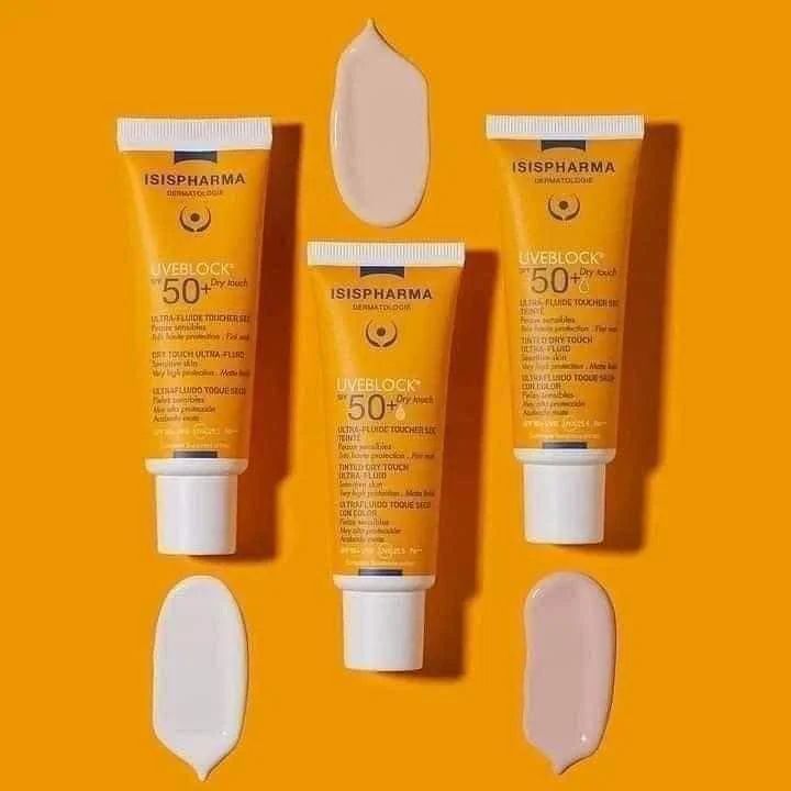 واقي شمس مطفي SPF50+ من إيزيس فارما | ISIS PHARMA Uveblock Mat SPF50+ 40 مل - EROS STORE