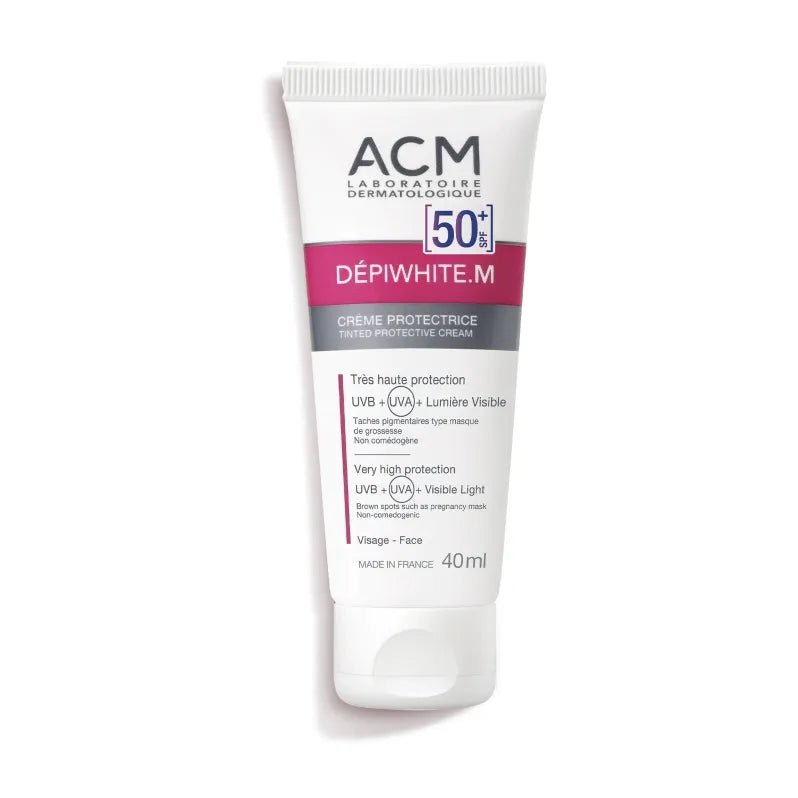 واقي شمس ومفتح البشرة ديبي وايت ام من إي سي إم | ACM Depiwhite M Cream SPF50+ 50 مل - EROS STORE
